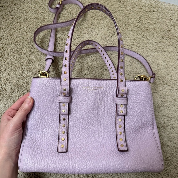 Marc Jacobs Handbags - Marc Jacobs Mini T Studded Leather Tote